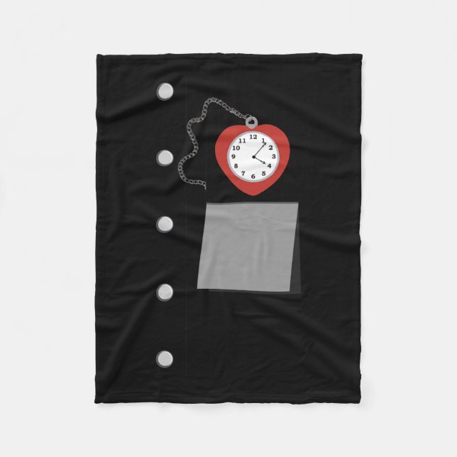 Couverture Polaire Costume Homme Tin Halloween Assistant De Oz Tinman (Devant)