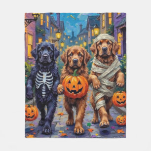 Couverture Polaire Costumes d'Halloween pour la tournée des friandise