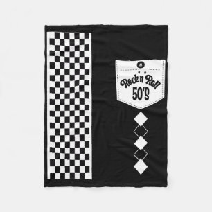 Couverture Polaire Costumes Rockabilly Bowling années 50 Sock Hop Gre