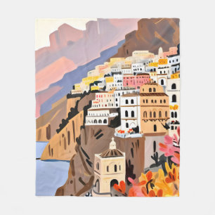 Couverture Polaire Côte d'Amalfi
