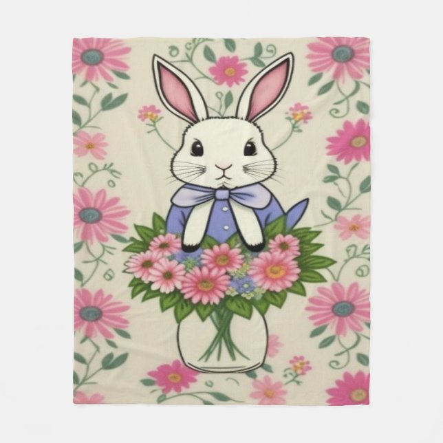 Couverture Polaire Couette de lapin (Devant)