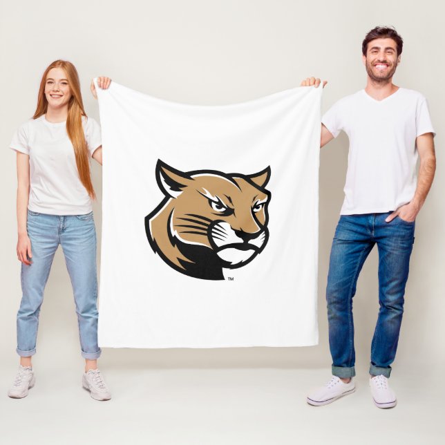 Couverture Polaire Cougars de SIUE (En situation)