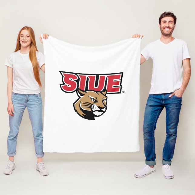 Couverture Polaire Cougars de SIUE (En situation)