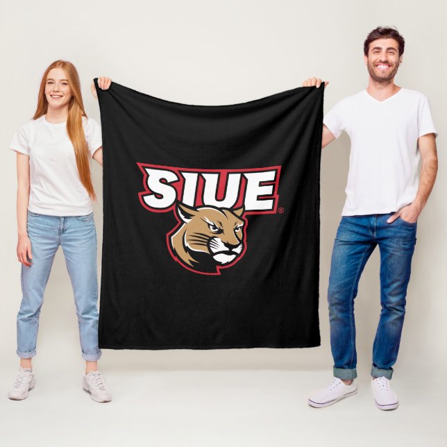 Couverture Polaire Cougars de SIUE (En situation)
