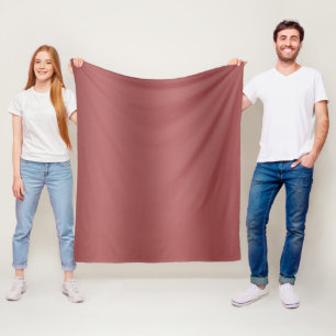 Couverture Polaire Couleur Aquarelle moderne agréable Couleur rouge u