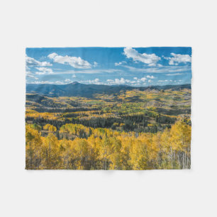 Couverture Polaire Couleur d'automne dans les Flat Tops Forêt natio