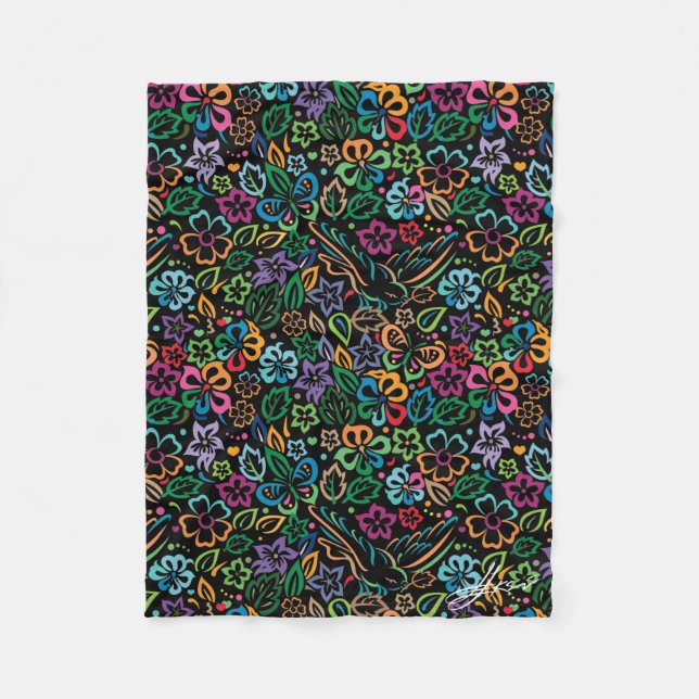 Couverture Polaire Couleur de vie (Devant)