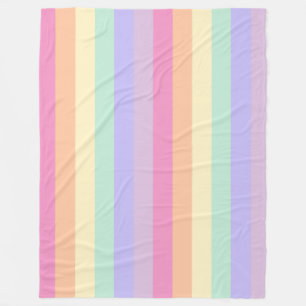 Couverture Polaire Couleur rose bleu vert violet jaune orange
