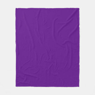 Couverture Polaire Couleur solide : violet
