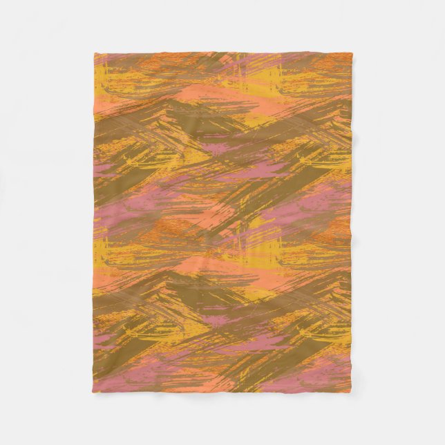 Couverture Polaire Couleurs d'automne (Devant)