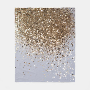 Couverture Polaire Coup d'oeil sur la Parties scintillant d'or du Cha
