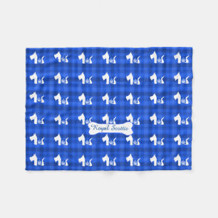 Couverture Polaire Couronne royale de Westie