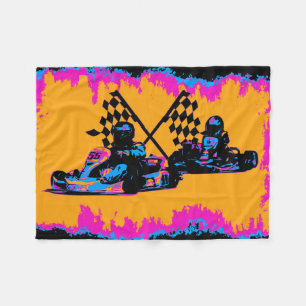 Couverture Polaire Course à la fin - Go Kart Racers