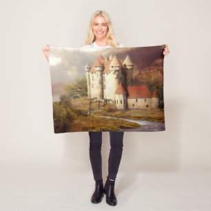 Couverture Polaire Courte médiévale du château