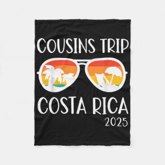 Couverture Polaire Cousins Trip 2025 Costa Rica Week-end Famille Reun