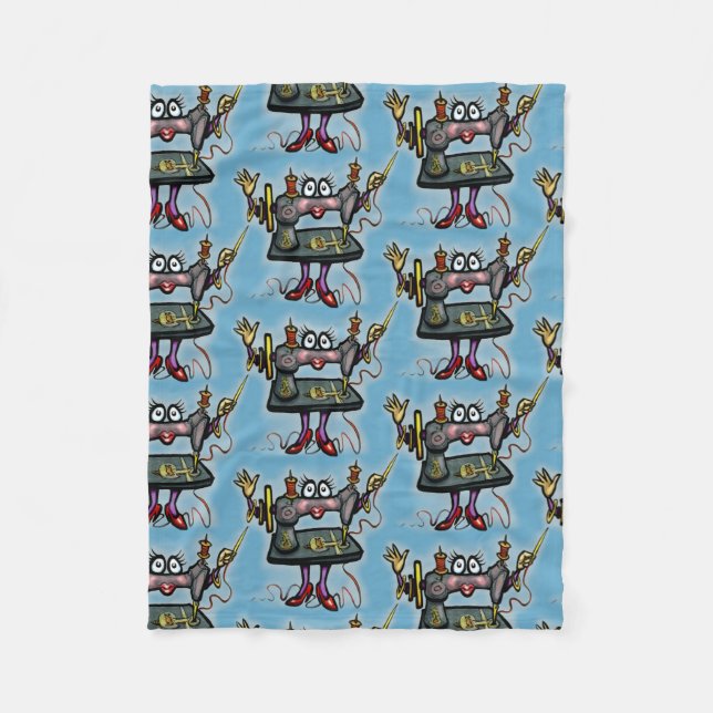 Couverture Polaire Couture (Devant)