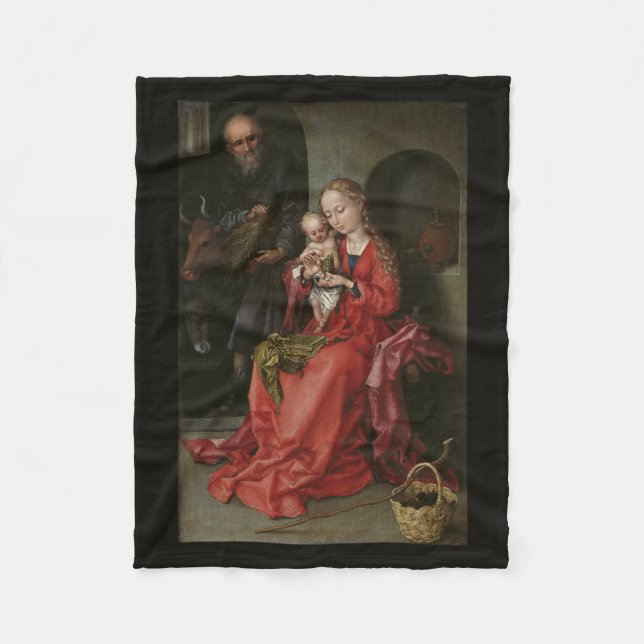 Couverture Polaire "Couverture d'ouatine de la famille sainte" (Devant)