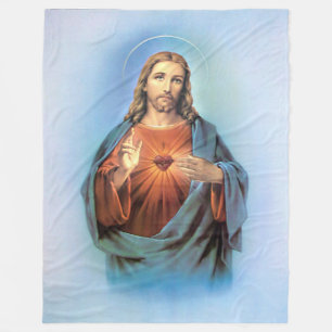 Couverture Polaire Couverture/Jésus d'ouatine