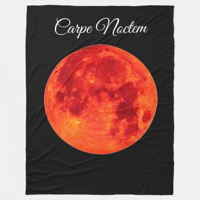 Couverture Polaire Couvre-lit en molleton Carpe Noctem Large (Devant)