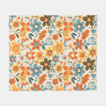 Couvre-lit Fleur de Boho Vintage Cosy