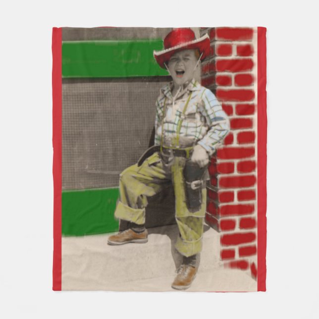 Couverture Polaire cowboy urbain (Devant)