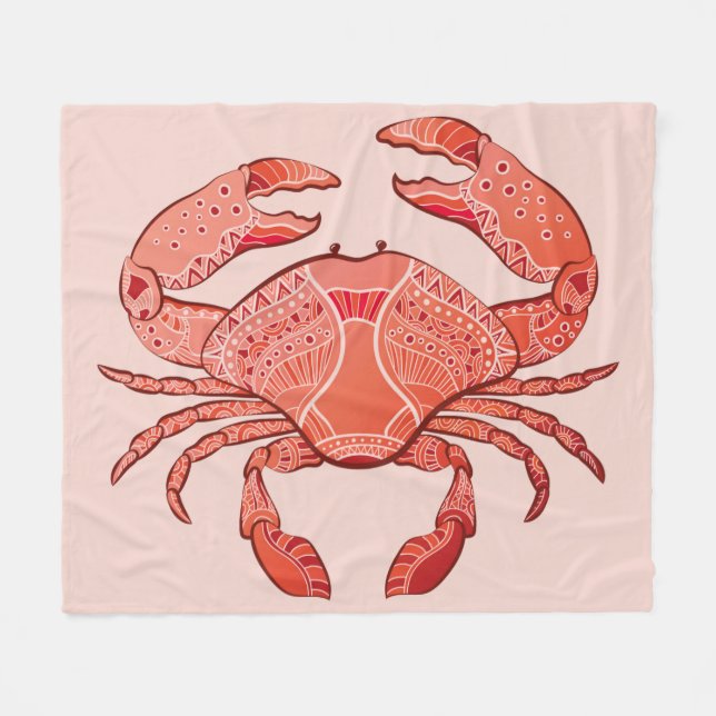 Couverture Polaire Crabe de style (Devant (Horizontal))