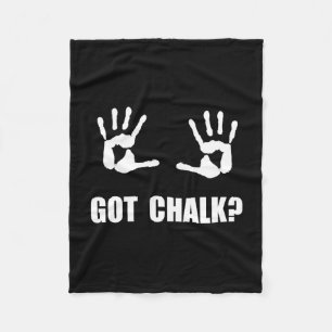 Couverture Polaire Craie obtenue
