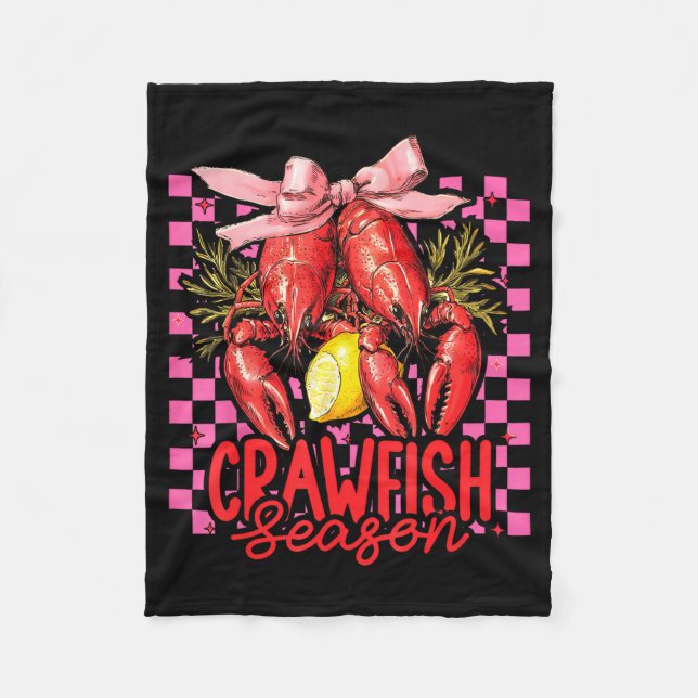 Couverture Polaire Crawfish Season Crawfish Boil Lobster Cajun Men Wo (Devant)