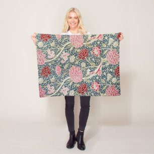 Couverture Polaire Cray Motif (par William Morris)