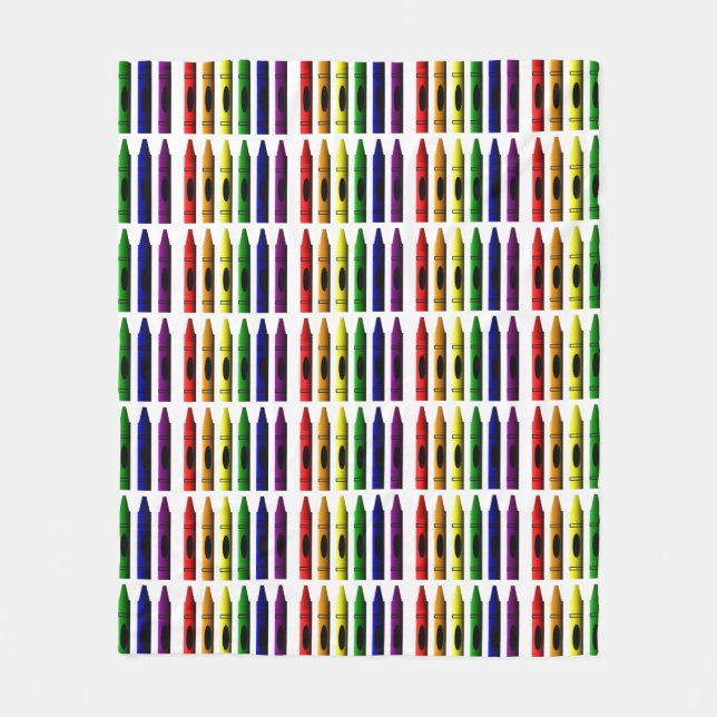 Couverture Polaire Crayon (Devant)