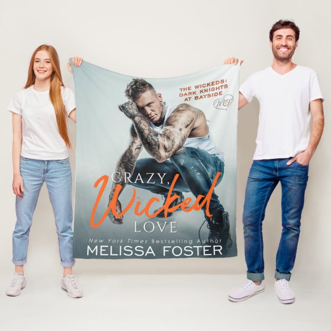 Couverture Polaire Crazy, Wicked Love Blanket (En situation)