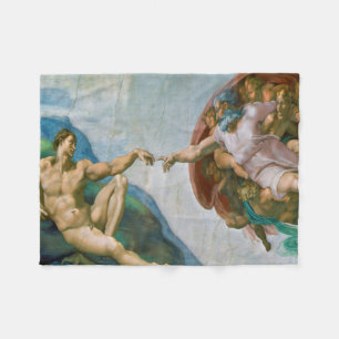 Couverture Polaire Création d'Adam - Michaël Angelo 1475 - 1564