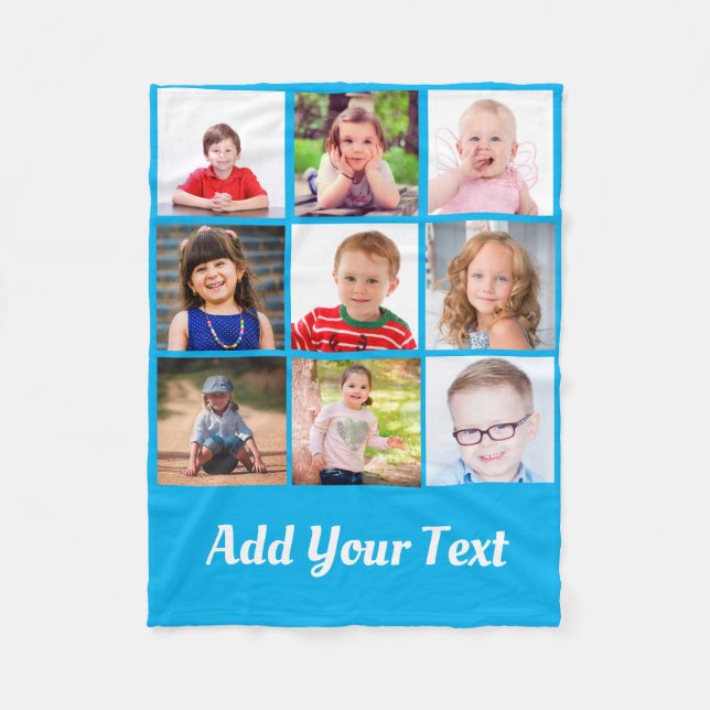 Couverture Polaire Créer votre propre collection de photos de la fami (Devant)