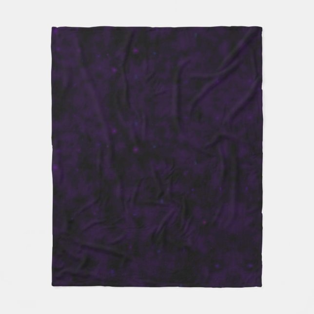 Couverture Polaire Créez votre propre - Extra Dark Grunge Texple Purp (Devant)