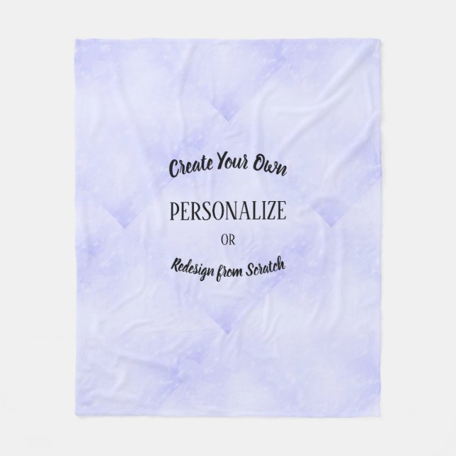 Couverture Polaire Créez votre propre personnalisation (Devant)