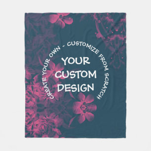 Couverture Polaire Créez votre propre personnalisation personnalisée