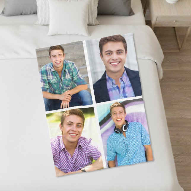 Couverture Polaire Créez votre propre photo (Create your Own Photo Fleece Blanket)