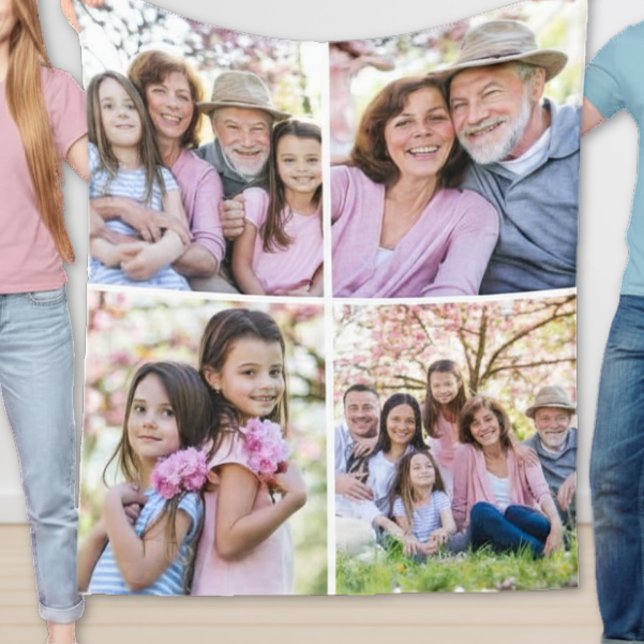 Couverture Polaire Créez votre propre photo (Create your Own Photo Fleece Blanket)