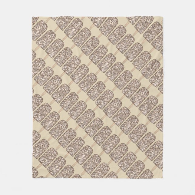 Couverture Polaire Crème glacée Eclair au chocolat Blanklet Popsicle (Devant)
