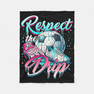 Couverture Polaire Crème Glacée Football Thème Jeunesse Respecter La