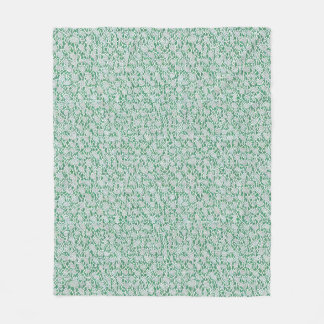 Couverture Polaire crème menthe celadon vert clair gris bleu