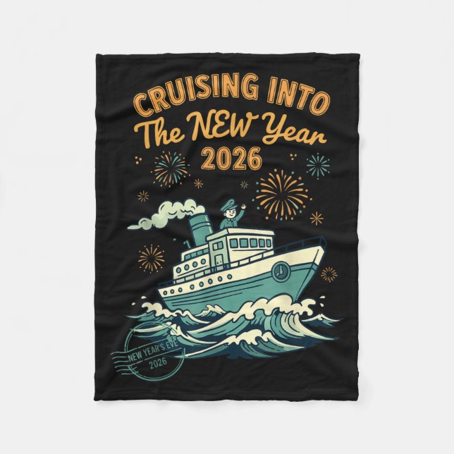 Couverture Polaire Croisière dans l'aventure de la nouvelle année 202 (Devant)