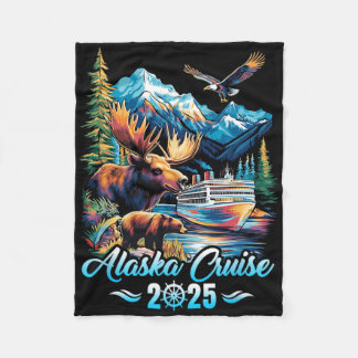 Couverture Polaire Croisière en Alaska 2025 Groupe de famille et d'am