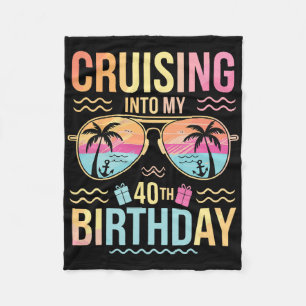 Couverture Polaire Croisière pour mon 40e anniversaire coucher de sol