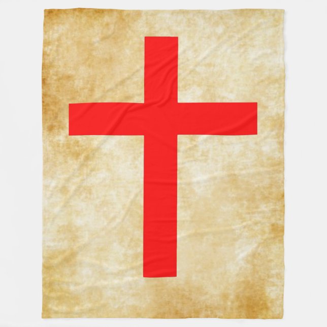 COUVERTURE POLAIRE CROIX DE CROISÉ (Devant)