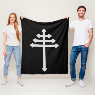 Couverture Polaire Croix de l'Église syriaque orthodoxe catholique ma