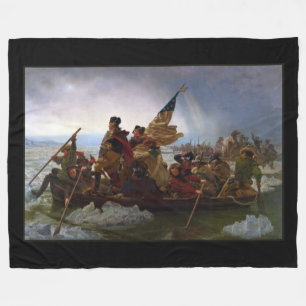 Couverture Polaire Crossing Delaware 1776 : Général George Washington