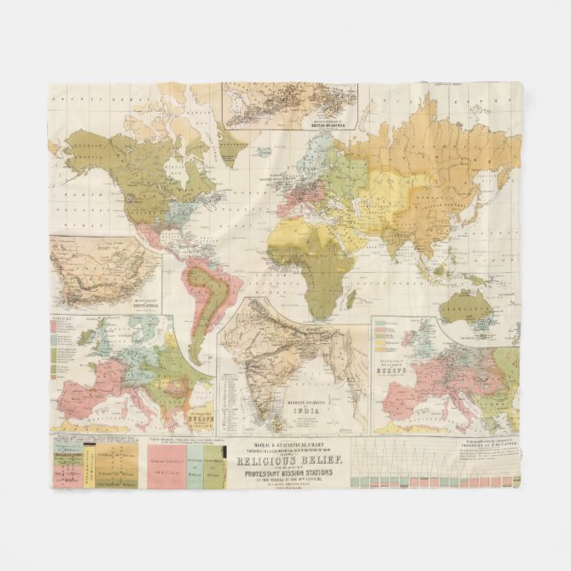 Couverture Polaire Croyance religieuse (Devant (Horizontal))
