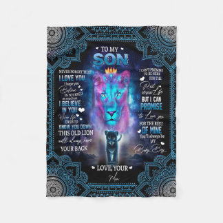 Couverture Polaire Croyez En Vous Un Grand Don Pour Fils De Maman