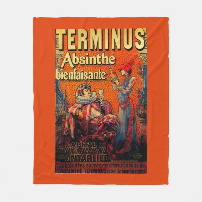 Couverture Polaire Cru PosterEurope d'absinthe de terminus (Devant)